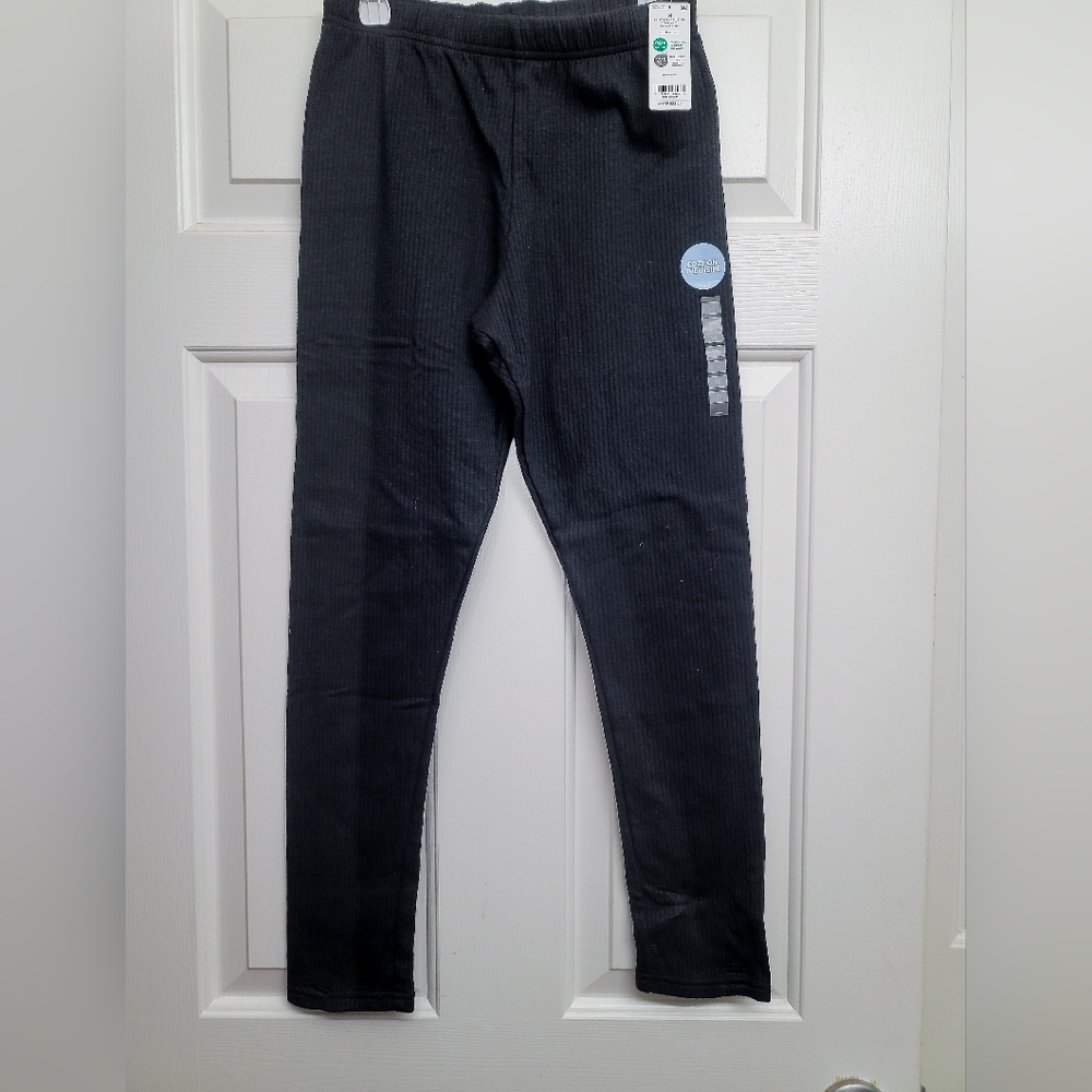 NWT Carters Girls Size 14 Black Soft Pants